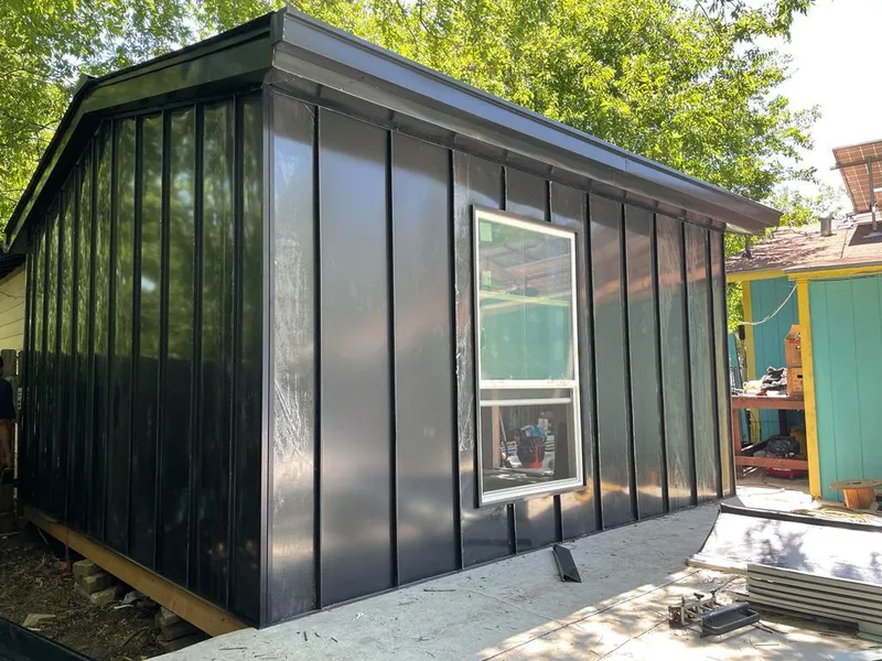 Black standing seam metal wall panels for Roof Inspection in Gold Canyon